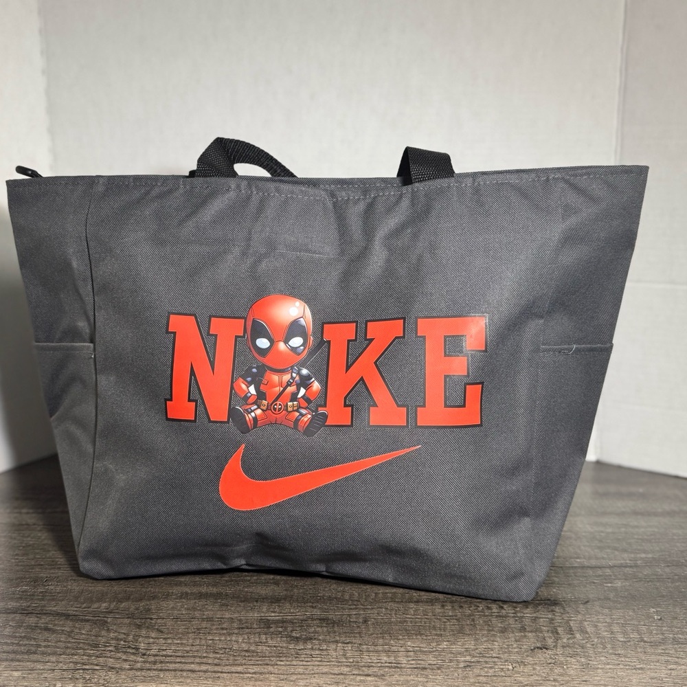 Gray Tote Bag